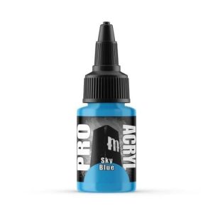 Monument Hobbies 012-PRO Acryl Sky Blue Acrylic Model Paints for Plastic Models